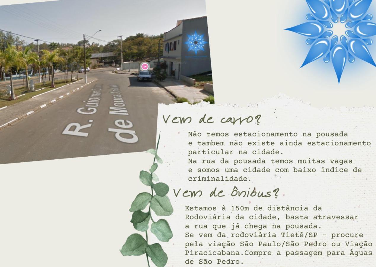 Estrela Da Manha Pousada - Centro De Aguas - Proximo Ao Thermas Águas de São Pedro エクステリア 写真